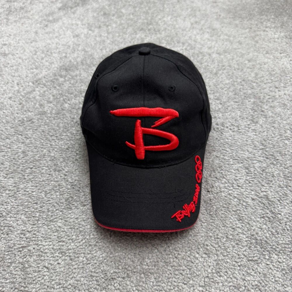 XP Apparel Beijing 2008 Olympics Embroidered Baseball Hat Cap Unisex Black Red